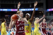 Basketbols, Eurobasket sievietēm: Latvija - Zviedrija - 23