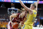 Basketbols, Eurobasket sievietēm: Latvija - Zviedrija - 25