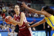 Basketbols, Eurobasket sievietēm: Latvija - Zviedrija - 27