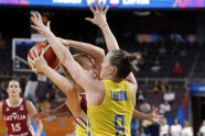 Basketbols, Eurobasket sievietēm: Latvija - Zviedrija - 28