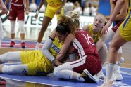 Basketbols, Eurobasket sievietēm: Latvija - Zviedrija - 38
