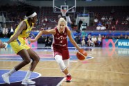 Basketbols, Eurobasket sievietēm: Latvija - Zviedrija - 47