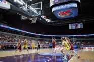 Basketbols, Eurobasket sievietēm: Latvija - Zviedrija - 50