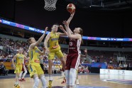 Basketbols, Eurobasket sievietēm: Latvija - Zviedrija - 52