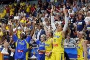 Basketbols, Eurobasket sievietēm: Latvija - Zviedrija - 54