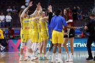 Basketbols, Eurobasket sievietēm: Latvija - Zviedrija - 56