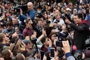 Protestētāji Maskavā pieprasa nekavēt opozīcijas kandidātu piedalīšanos galvaspilsētas domes vēlēšanās - 5