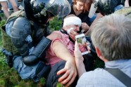 Demonstrantu aizturēšana Maskavā - 4