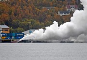 Krievu traleri Norvēģijā aprij liesmas - 2