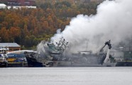 Krievu traleri Norvēģijā aprij liesmas - 4