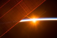 Saullēkts Starptautiskajā kosmosa stacijā