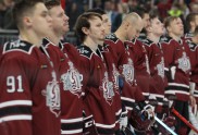 Hokejs, KHL spēle: Rīgas Dinamo - Ņižņekamskas Ņeftehimik - 1
