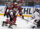 Hokejs, KHL spēle: Rīgas Dinamo - Ņižņekamskas Ņeftehimik - 4