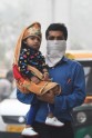 Spēcīgs smogs Indijas galvaspilsētā Delfi - 6