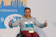 Pasaules čempionāts paravieglatlētikā, zelta medaļas pasniegšana Aigaram Apinim - 9