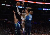 Basketbols, NBA spēle: Dalasas Mavericks (Kristaps Porziņģis) - Losandželosas Lakers - 9