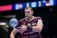 Handbols, Eiropas čempionāts: Latvija - Vācija - 19