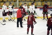 Hokejs: Latvijas hokeja izlases treniņš, 2020. gada februāris - 14