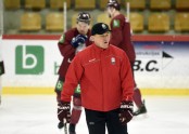 Hokejs: Latvijas hokeja izlases treniņš, 2020. gada februāris - 19