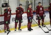 Hokejs: Latvijas hokeja izlases treniņš, 2020. gada februāris - 29