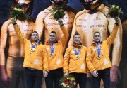 Bobslejs, Oskara Melbārža divnieki un četrinieki saņem Soču olimpiskās medaļas - 31