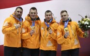 Bobslejs, Oskara Melbārža divnieki un četrinieki saņem Soču olimpiskās medaļas - 36
