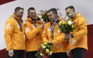 Bobslejs, Oskara Melbārža divnieki un četrinieki saņem Soču olimpiskās medaļas - 39