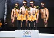 Bobslejs, Oskara Melbārža divnieki un četrinieki saņem Soču olimpiskās medaļas - 46