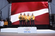 Bobslejs, Oskara Melbārža divnieki un četrinieki saņem Soču olimpiskās medaļas - 52