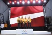 Bobslejs, Oskara Melbārža divnieki un četrinieki saņem Soču olimpiskās medaļas - 55
