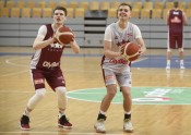 Latvijas basketbola izlases treniņš - 17