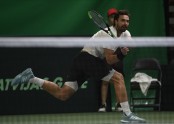 Teniss, Deivisa kauss, dubultspēle: Ernests Gulbis/ Kārlis Ozoliņš - Mohameds Safvats/ Karims Mohameds Mamouns - 38