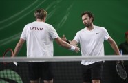 Teniss, Deivisa kauss, dubultspēle: Ernests Gulbis/ Kārlis Ozoliņš - Mohameds Safvats/ Karims Mohameds Mamouns - 43
