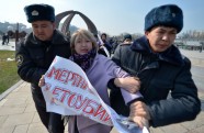 8. marta sieviešu gājiens Biškekā  - 6
