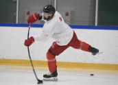 Hokejs, Latvijas hokeja izlases treniņš - 13