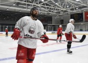 Hokejs, Latvijas hokeja izlases treniņš - 15