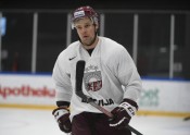 Hokejs, Latvijas hokeja izlases treniņš - 26
