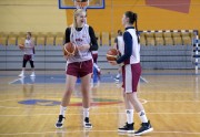 Latvijas sieviešu basketbola izlase, treniņš - 5