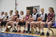Latvijas sieviešu basketbola izlase, treniņš - 12