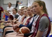 Latvijas sieviešu basketbola izlase, treniņš - 15
