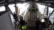 "Crew Dragon" kapsula ar NASA astronautiem nolaidusies Meksikas līcī