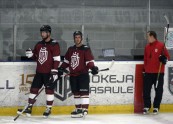 Hokejs: Rīgas Dinamo treniņš 