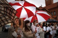 Baltkrievija vēsturiskais karogs protesti 