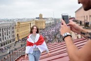 Baltkrievija vēsturiskais karogs protesti 