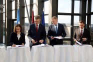 Paraksta Rīgas domes jaunās koalīcijas sadarbības līgumu - 3
