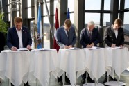 Paraksta Rīgas domes jaunās koalīcijas sadarbības līgumu - 5