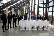 Paraksta Rīgas domes jaunās koalīcijas sadarbības līgumu - 6