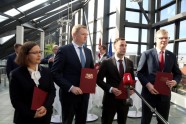 Paraksta Rīgas domes jaunās koalīcijas sadarbības līgumu - 7