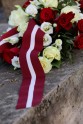 Lāčplēša dienai veltītā ziedu nolikšanas ceremonija Rīgas Brāļu kapos - 14