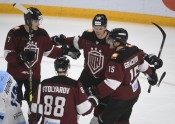 Hokejs, KHL spēle: Rīgas Dinamo - Sibirj - 10